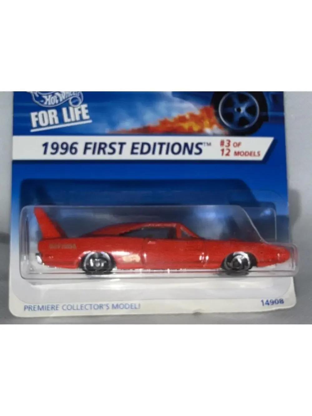 Hot Wheels 1970 Dodge Charger Daytona.  '96 First Editions  #3 of 12